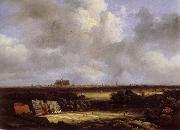 Jacob van Ruisdael, View of Haarlem with Bleaching Grounds